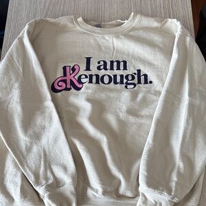 Women’s L Barbie I am Kenough sweatshirt